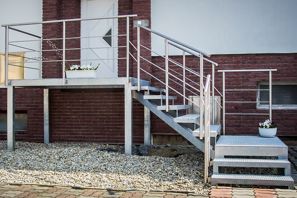 nerezové zábradlí